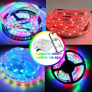 Customizable DIY Waterproof Smart RGB LED Strip Lights